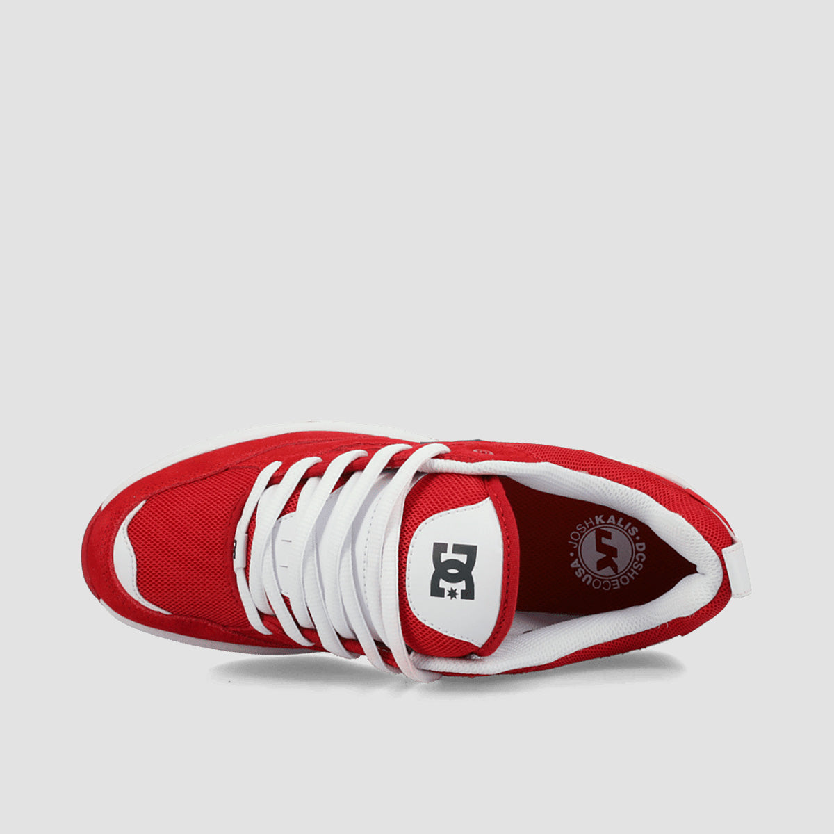 DC Ascend LE Shoes - Red/White