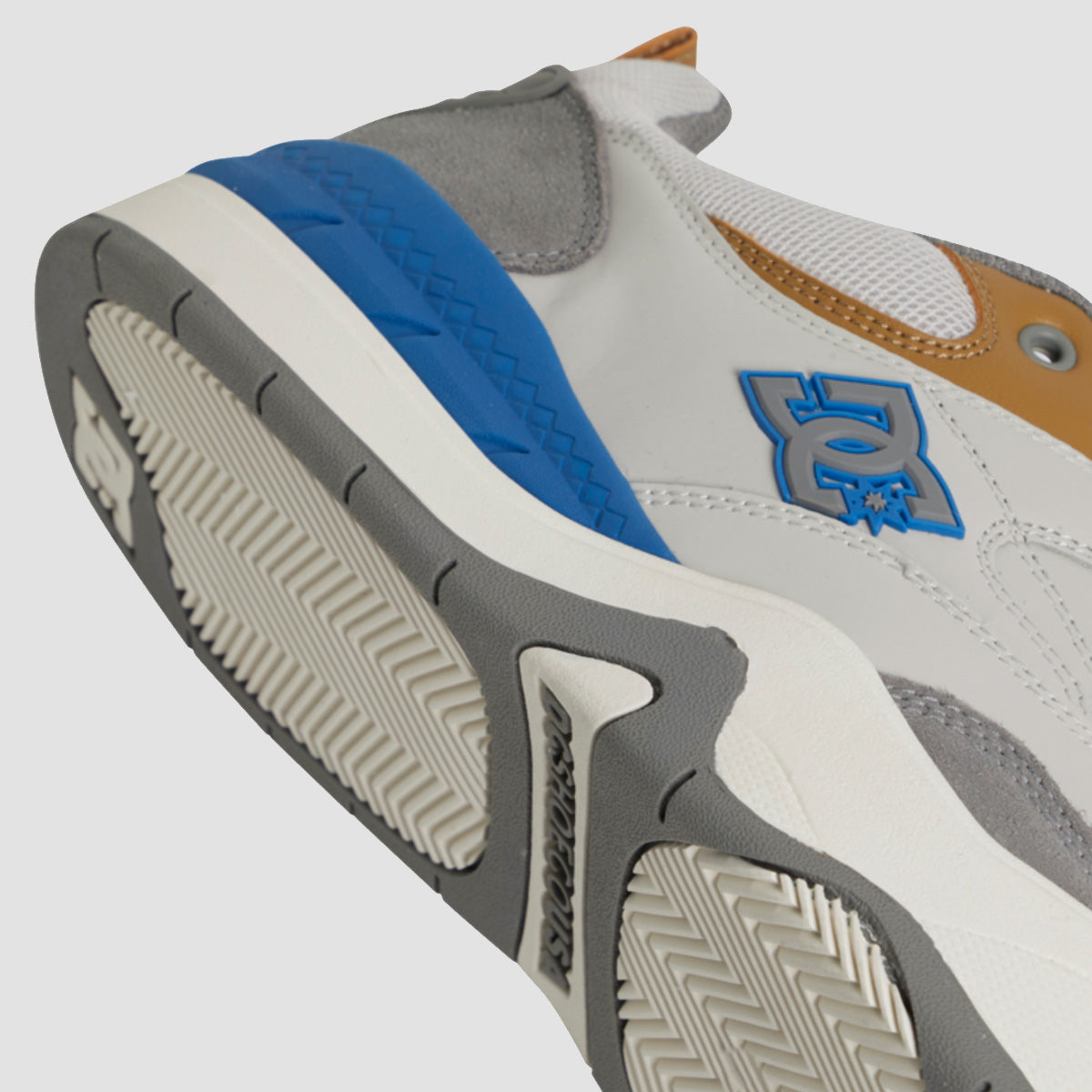 DC Ascend Shoes - Grey/Blue/Grey