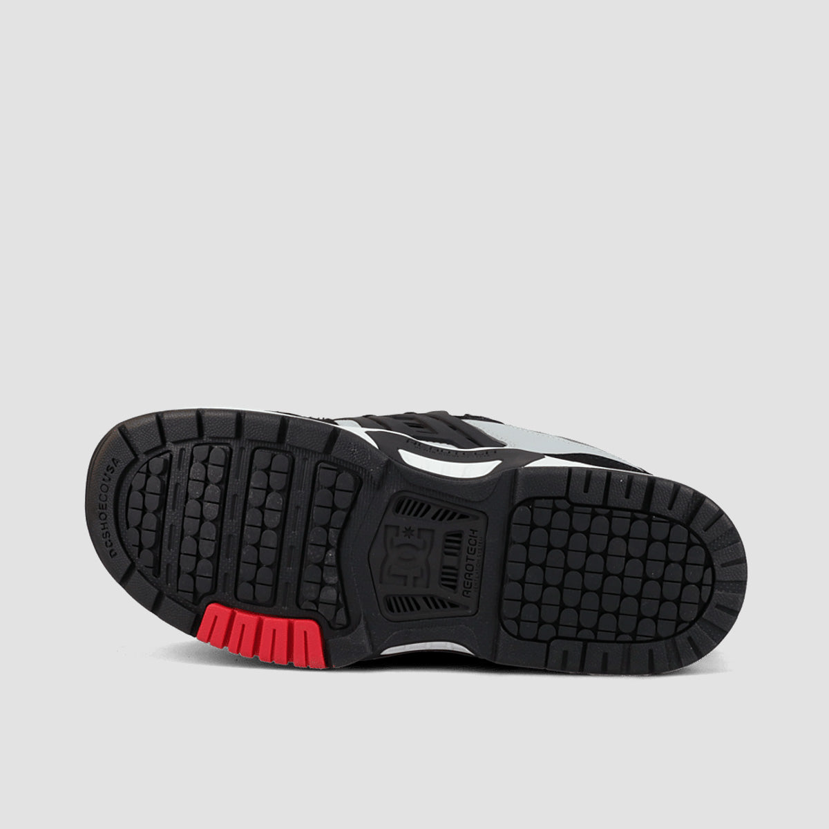 DC AT-2 Shoes - Black/Grey/Red