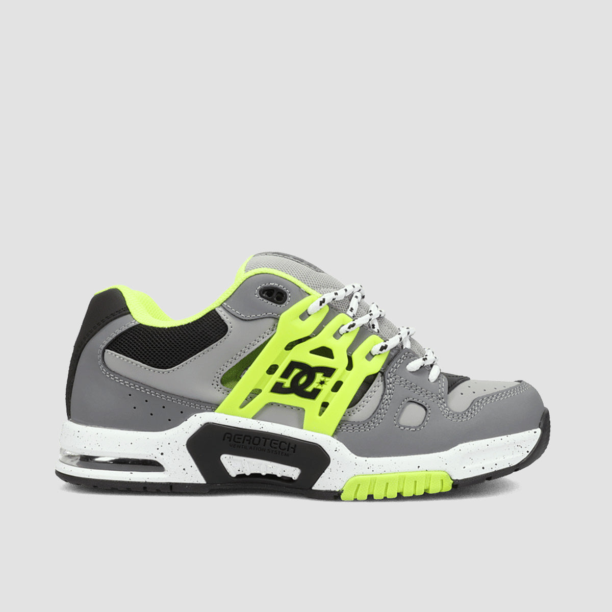DC AT-2 Shoes - Grey/Black/Lime