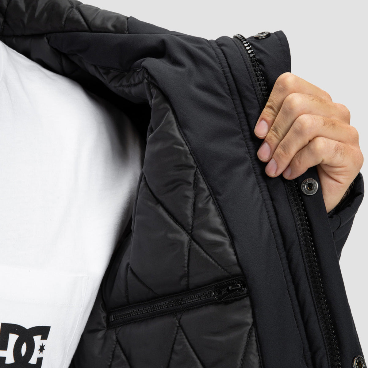 DC Brewberg Parka Jacket Black