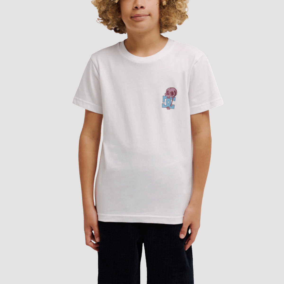 DC Cartoon Jaws T-Shirt White - Kids