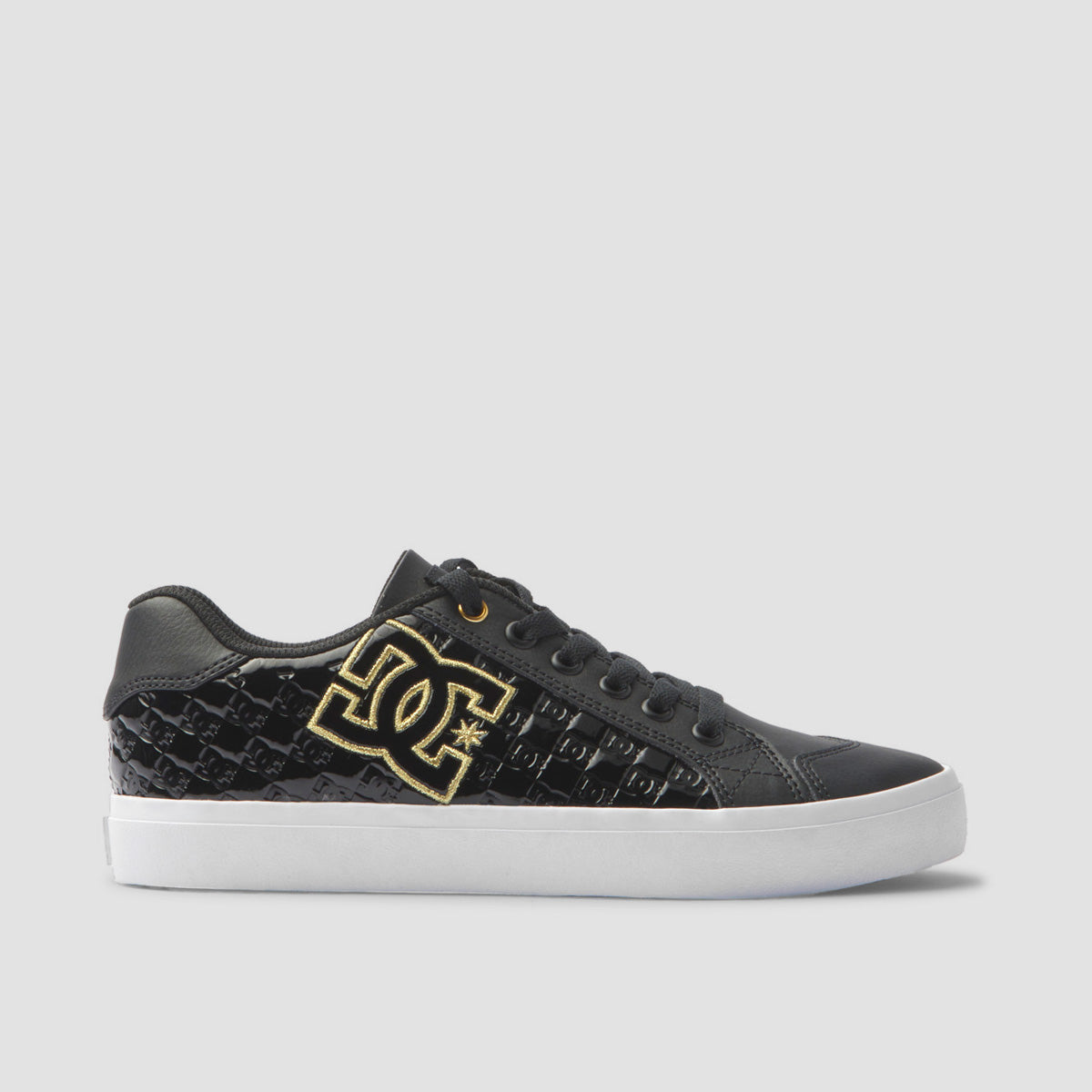Black And Gold Dc Chelsea Shoes Dc Women's Chelsea Tx Black/gold X