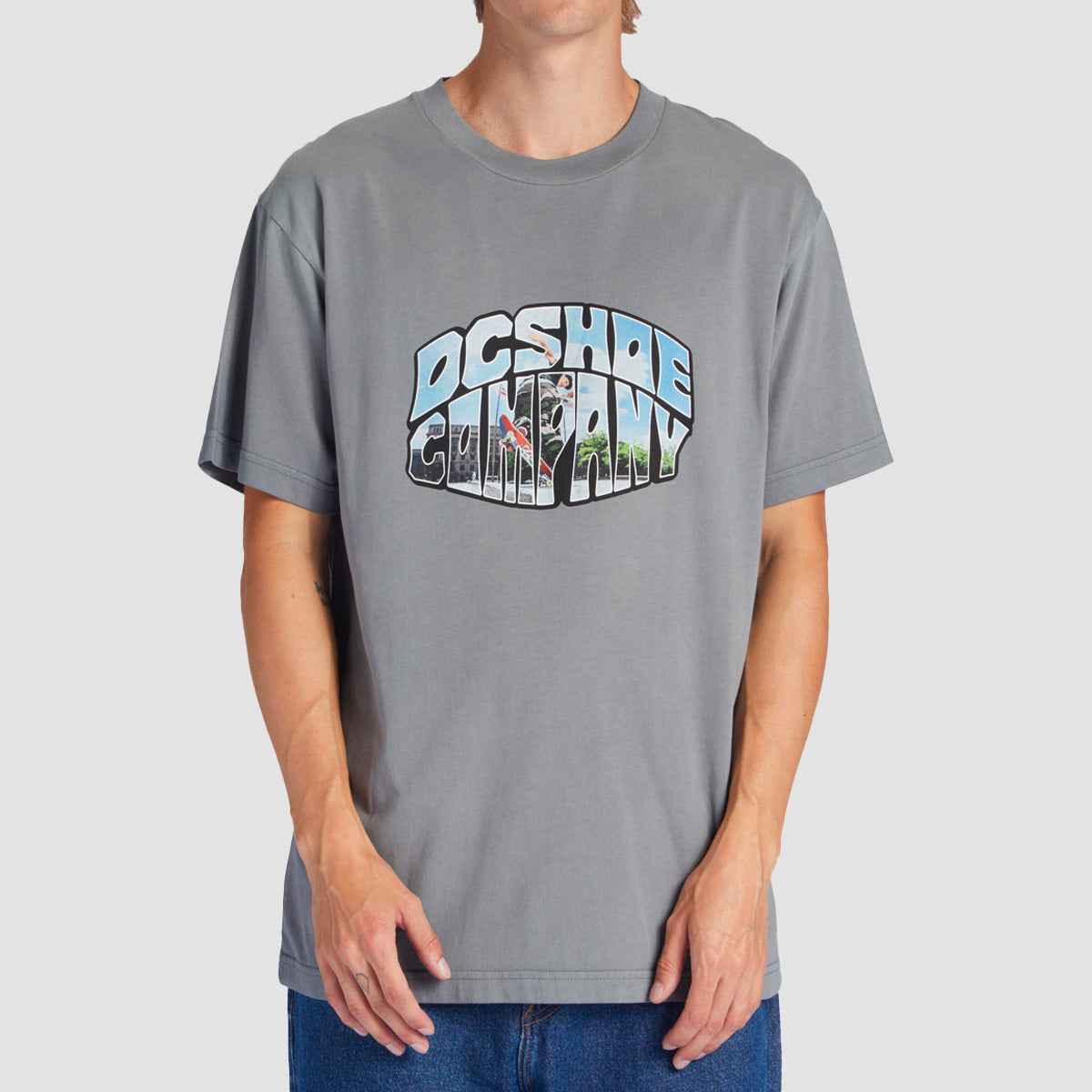 DC Citywide T-Shirt Pewter Potassium Spray