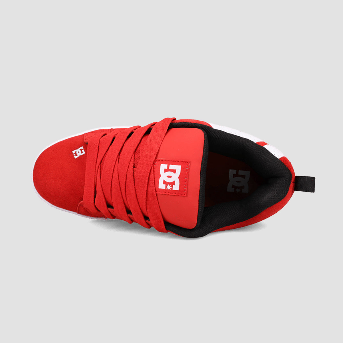 DC Court Graffik SE Shoes - Red/White