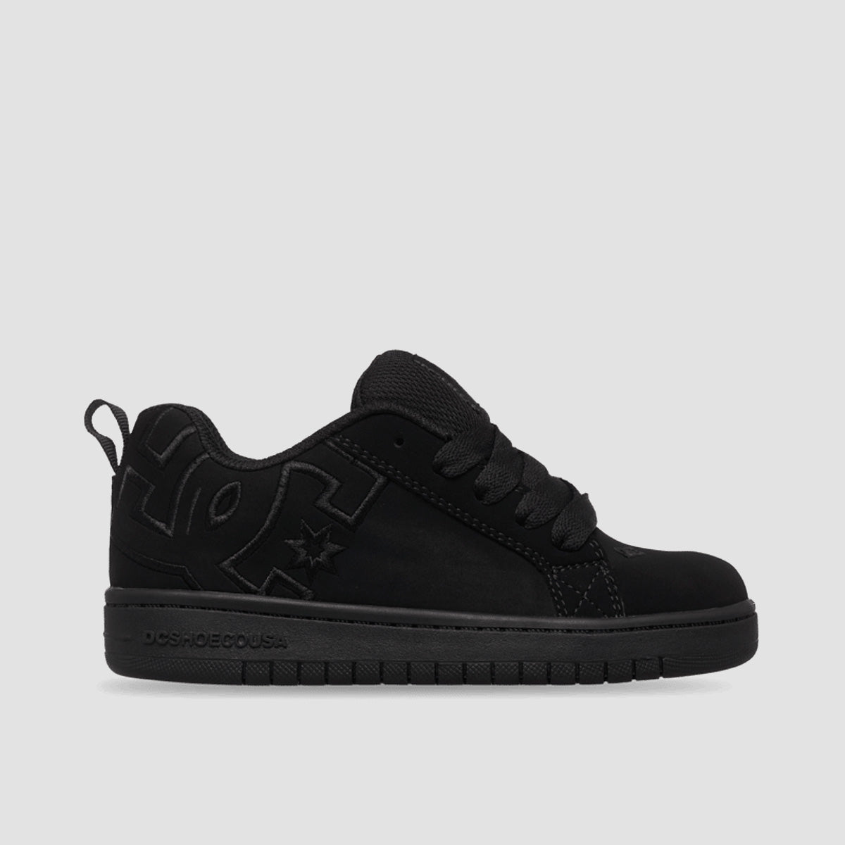 DC Court Graffik Shoes - Black/Black - Kids