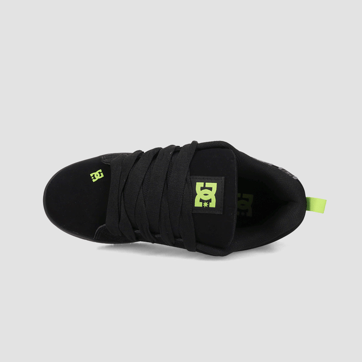 DC Court Graffik Shoes - Black/Grey/Lime