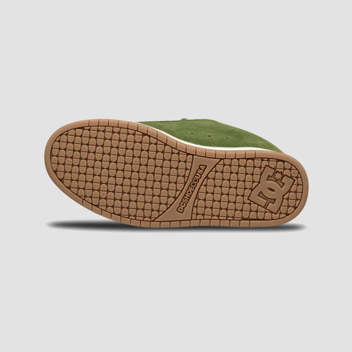 DC Court Graffik Shoes - Olive/Off White
