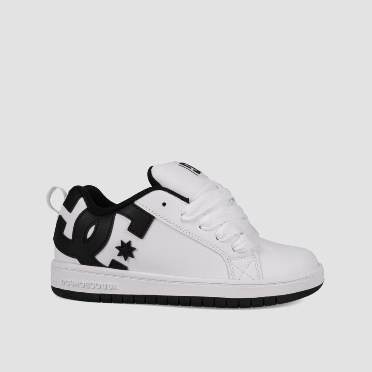 DC Court Graffik Shoes - White/Black - Kids