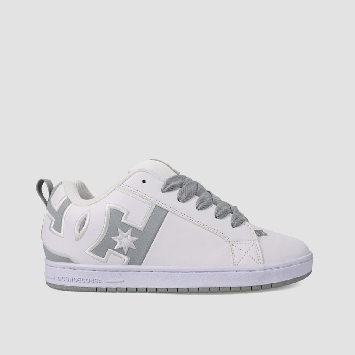 DC Court Graffik SQ Shoes - White/Grey