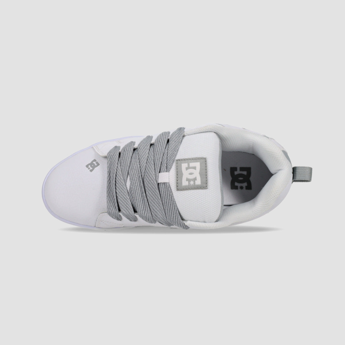 DC Court Graffik SQ Shoes - White/Grey