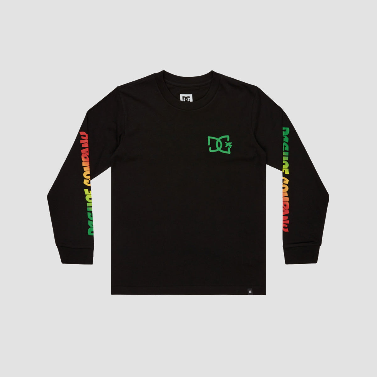 DC Hot Box Longsleeve T-Shirt Black - Kids