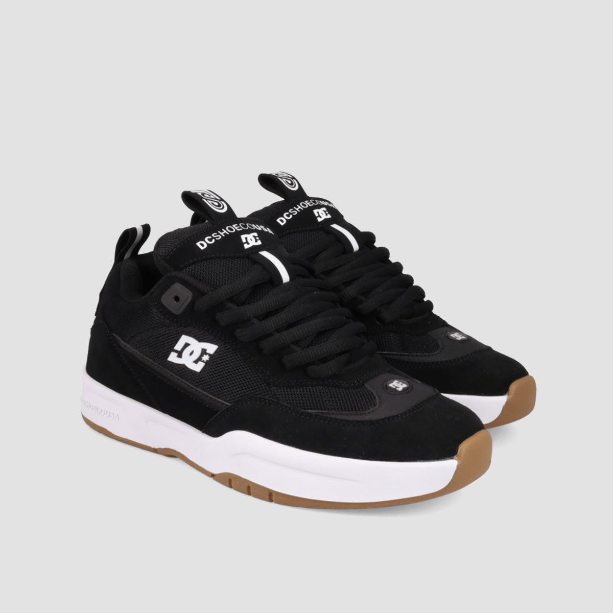 DC JS2 Shoes - Black/White/Gum