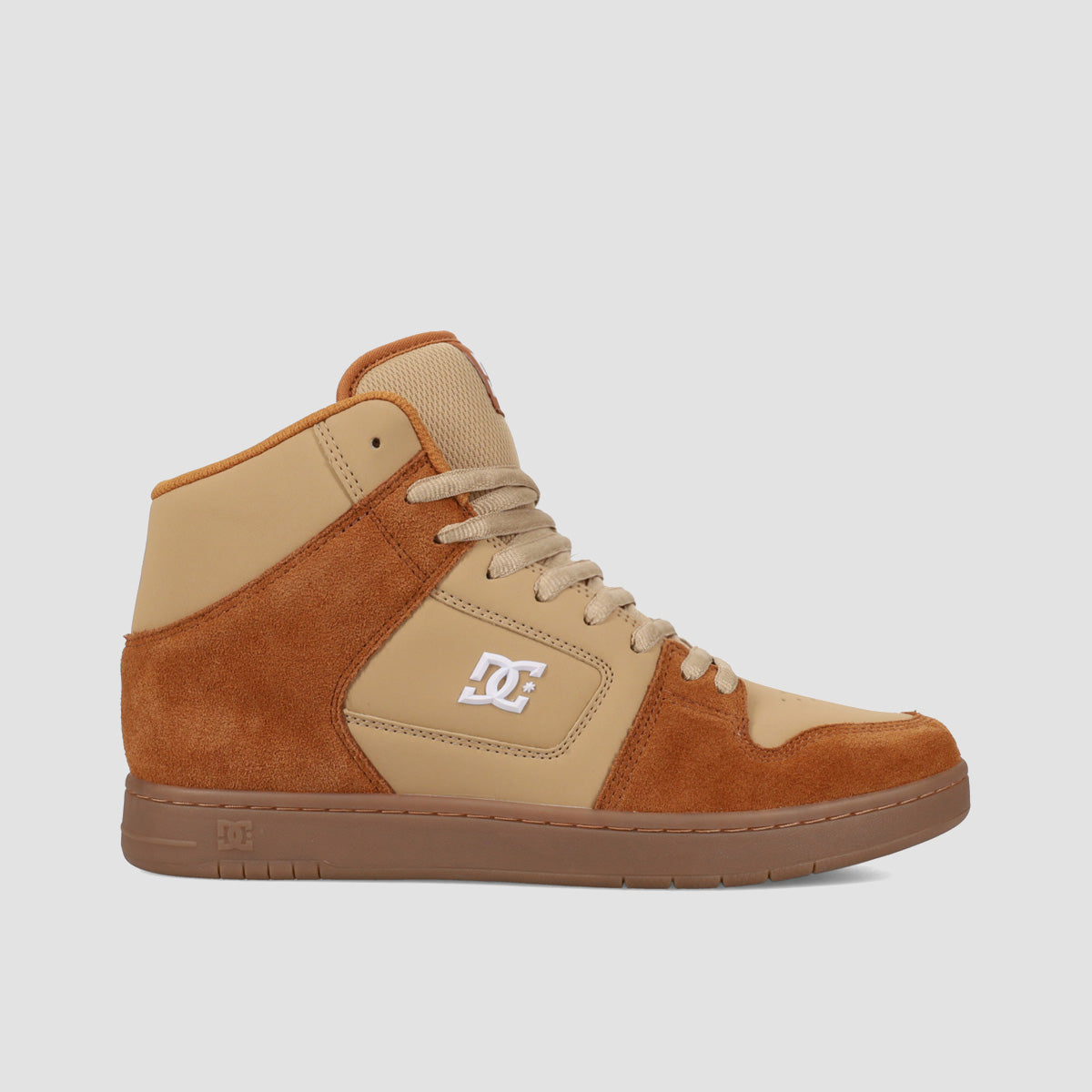 DC Manteca 4 Hi S High Top Shoes - Brown/Gum