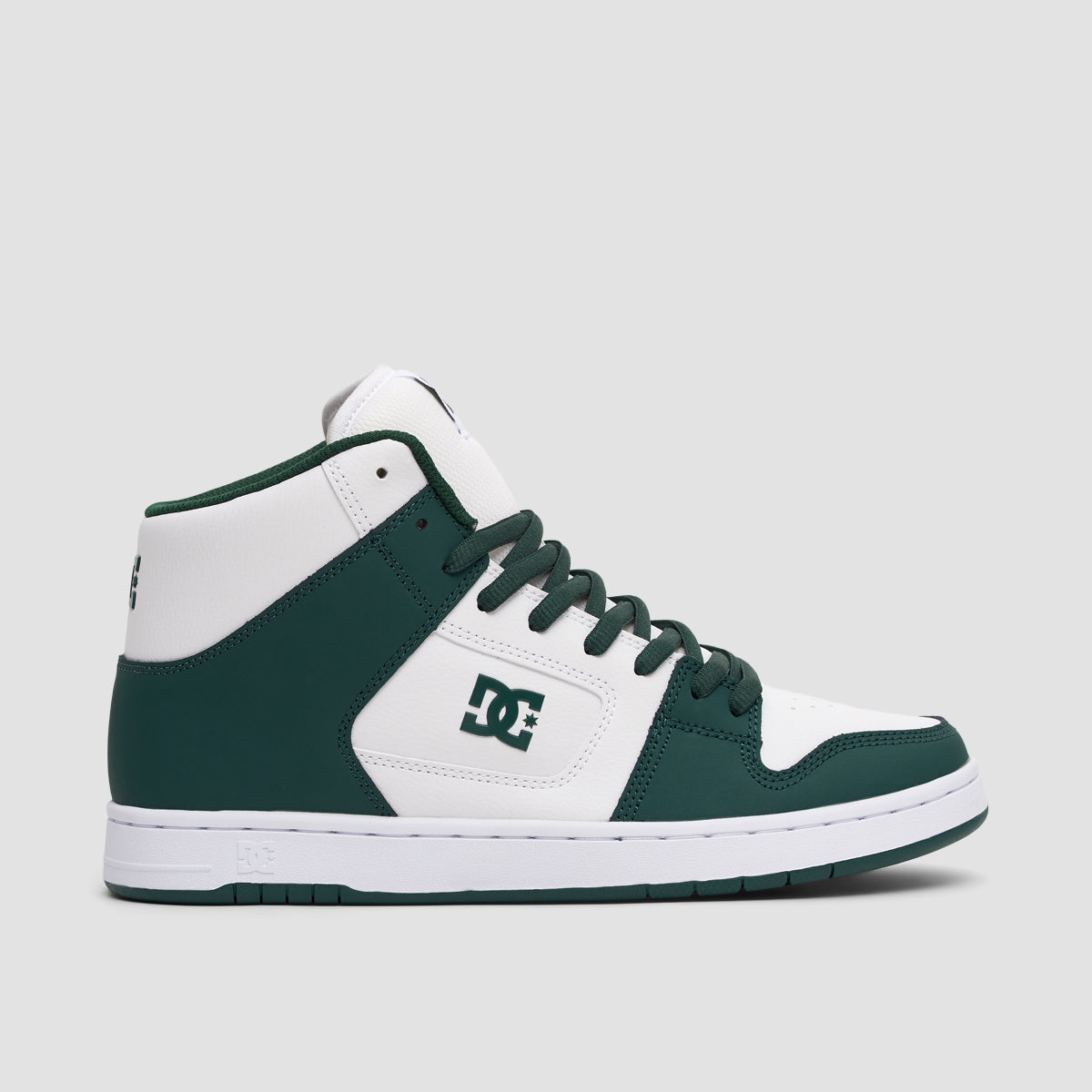 DC Manteca 4 Hi Shoes - White/Dark Olive