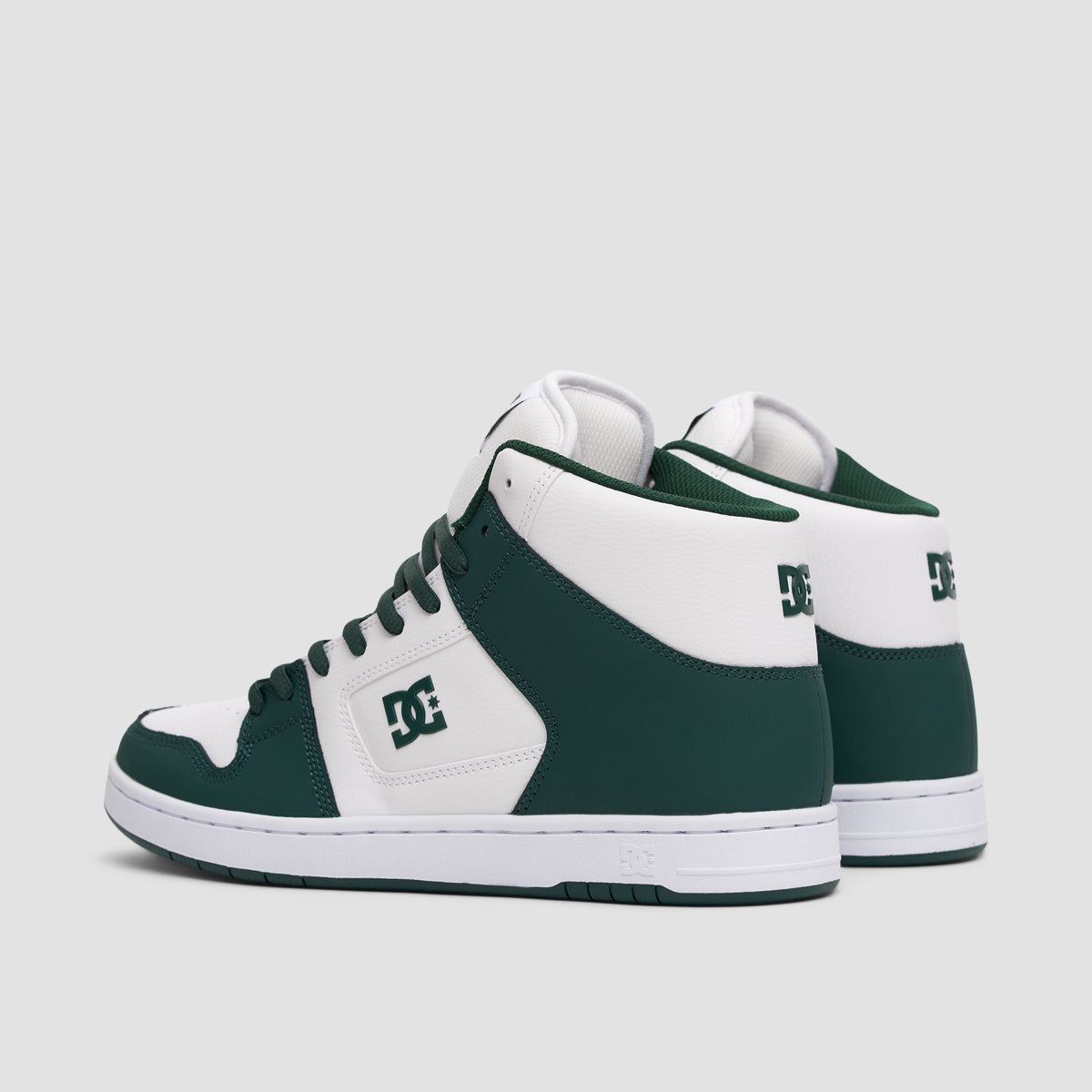 DC Manteca 4 Hi Shoes - White/Dark Olive