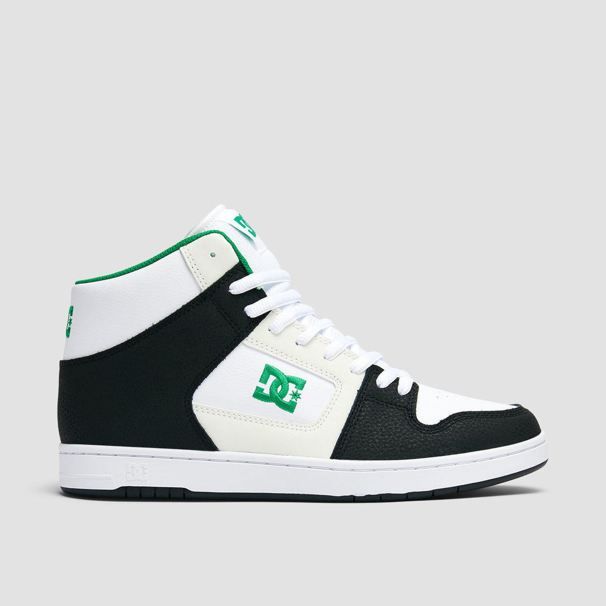 DC Manteca 4 High Top Shoes - Black/White/Green