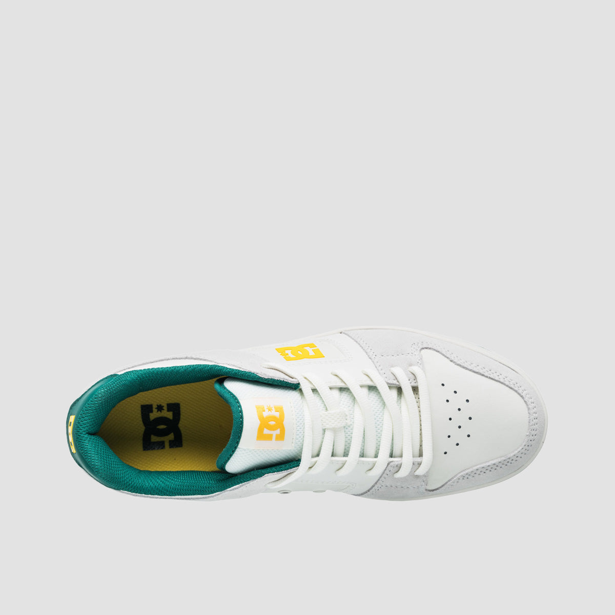 DC Manteca 4 S Shoes - Off White/Dark Green