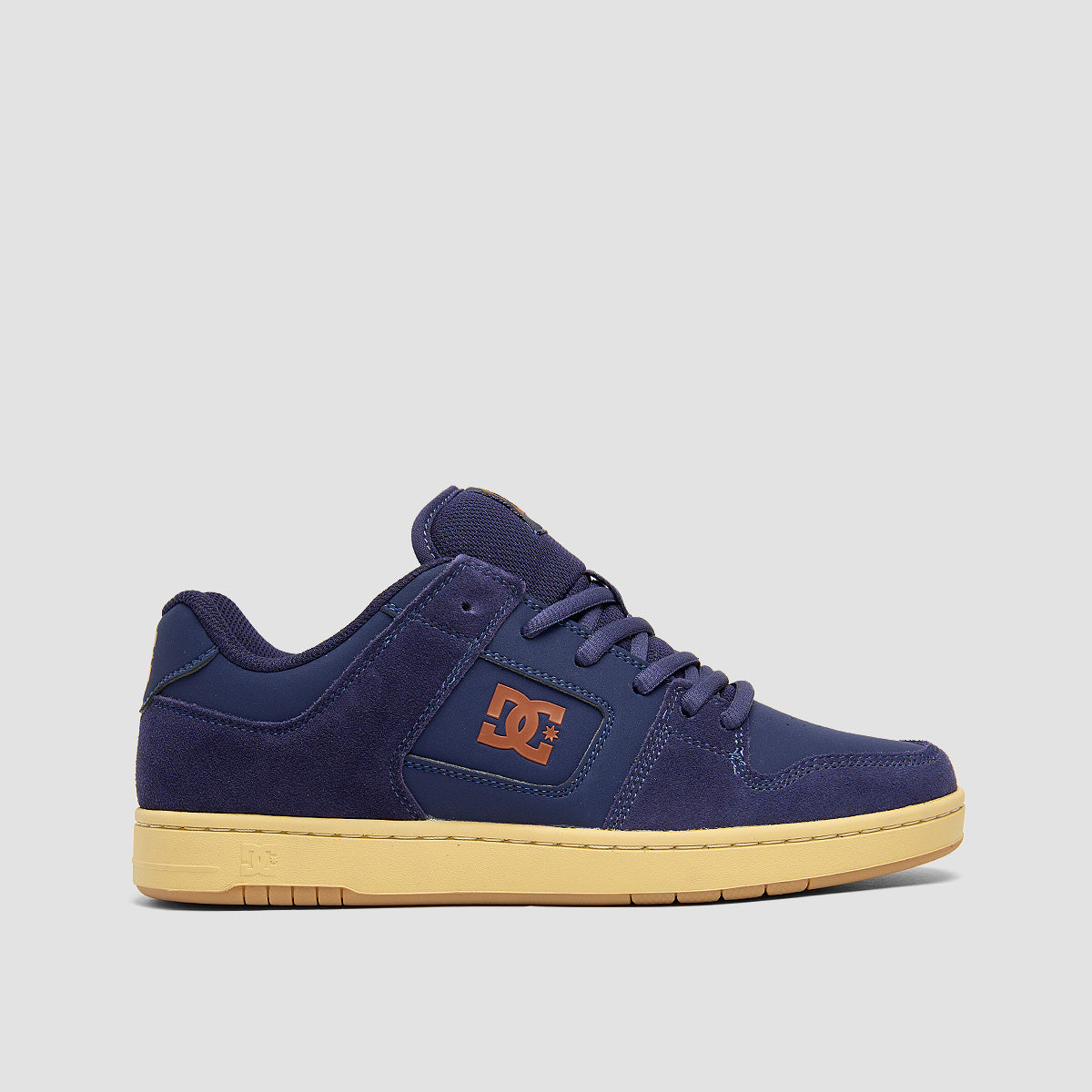 DC Manteca 4 Shoes - Navy/Tan/Brick Red