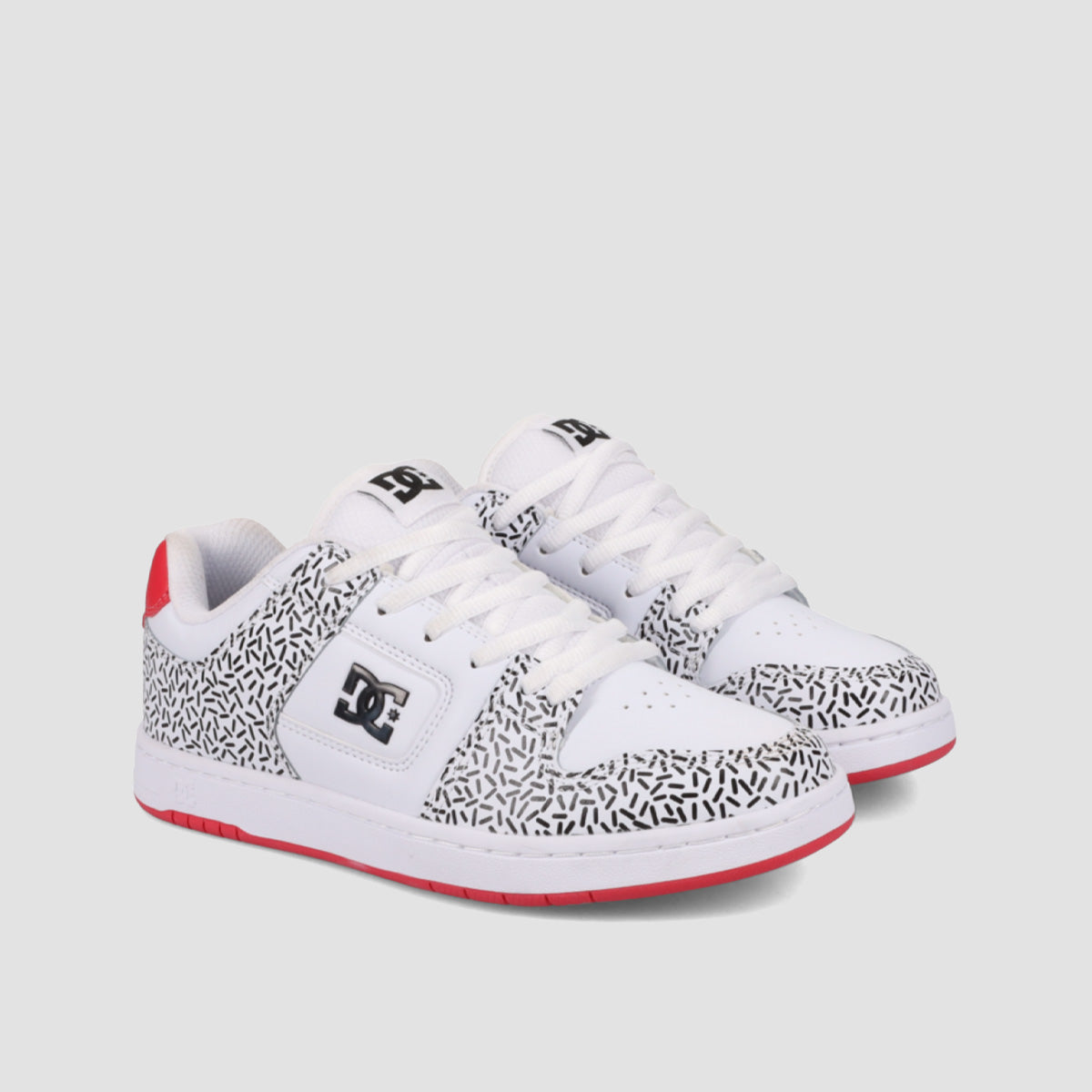 DC Manteca 4 Shoes - White/Black/Hot Pink - Womens