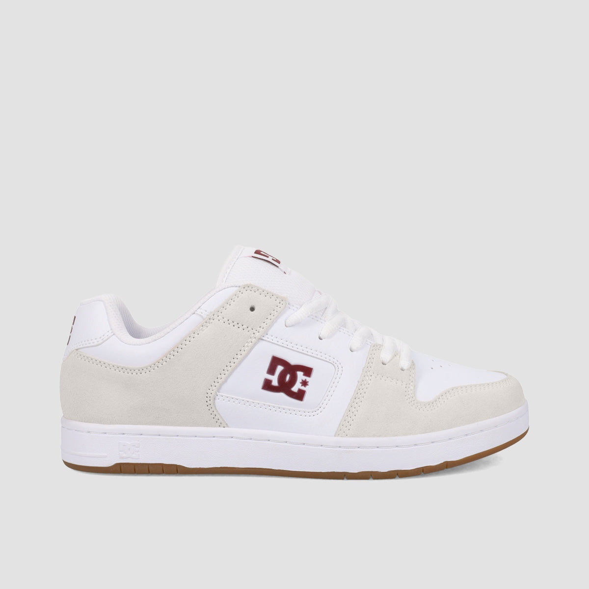 DC Manteca 4 Shoes - White/Maroon