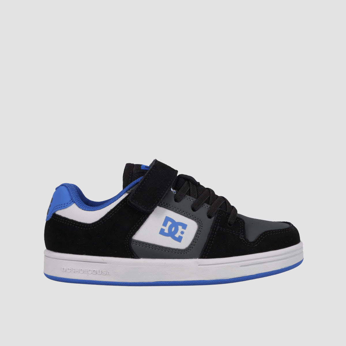 DC Manteca 4 V Shoes - Black/Grey/Blue - Kids