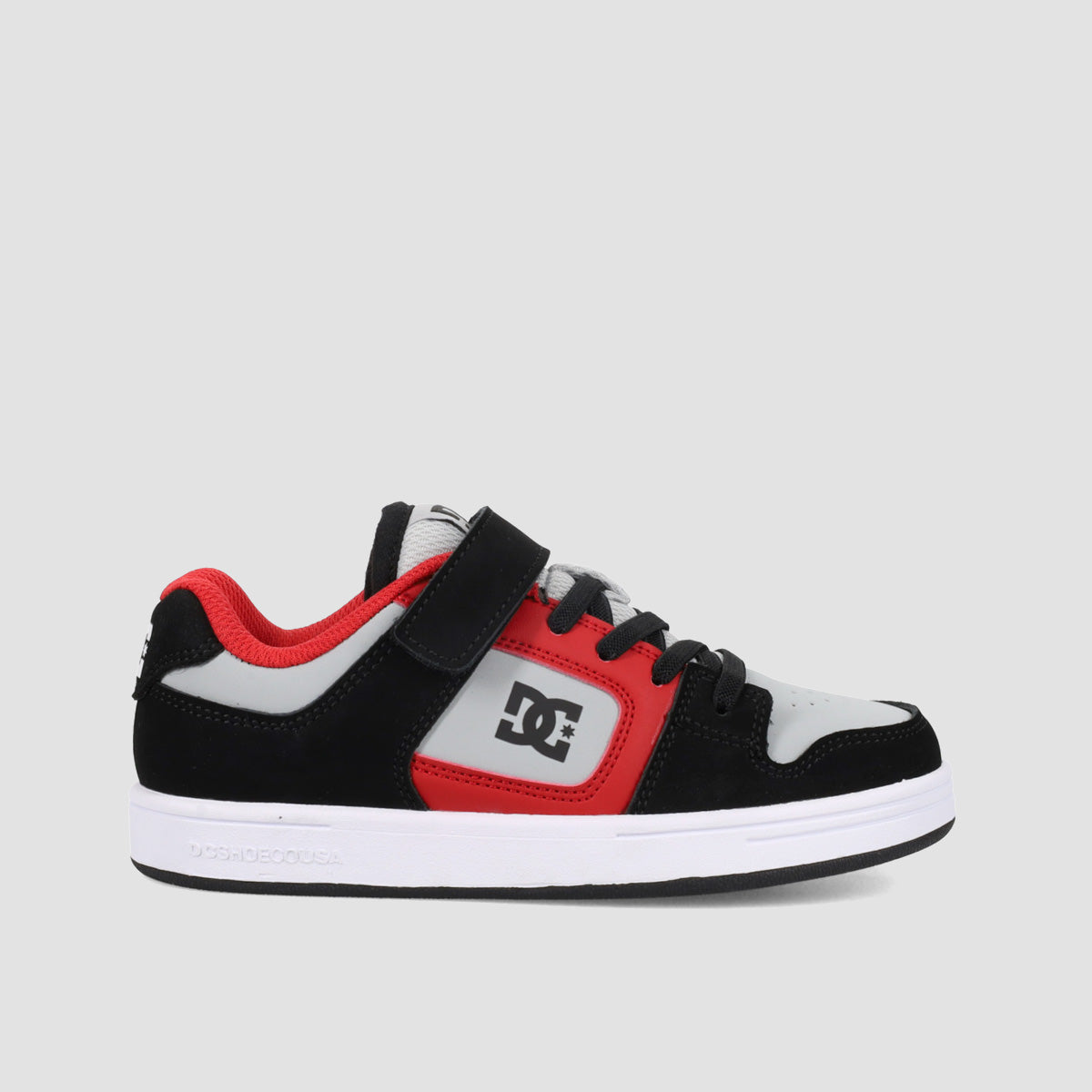 DC Manteca 4 V Shoes - Black/Grey/Red - Kids