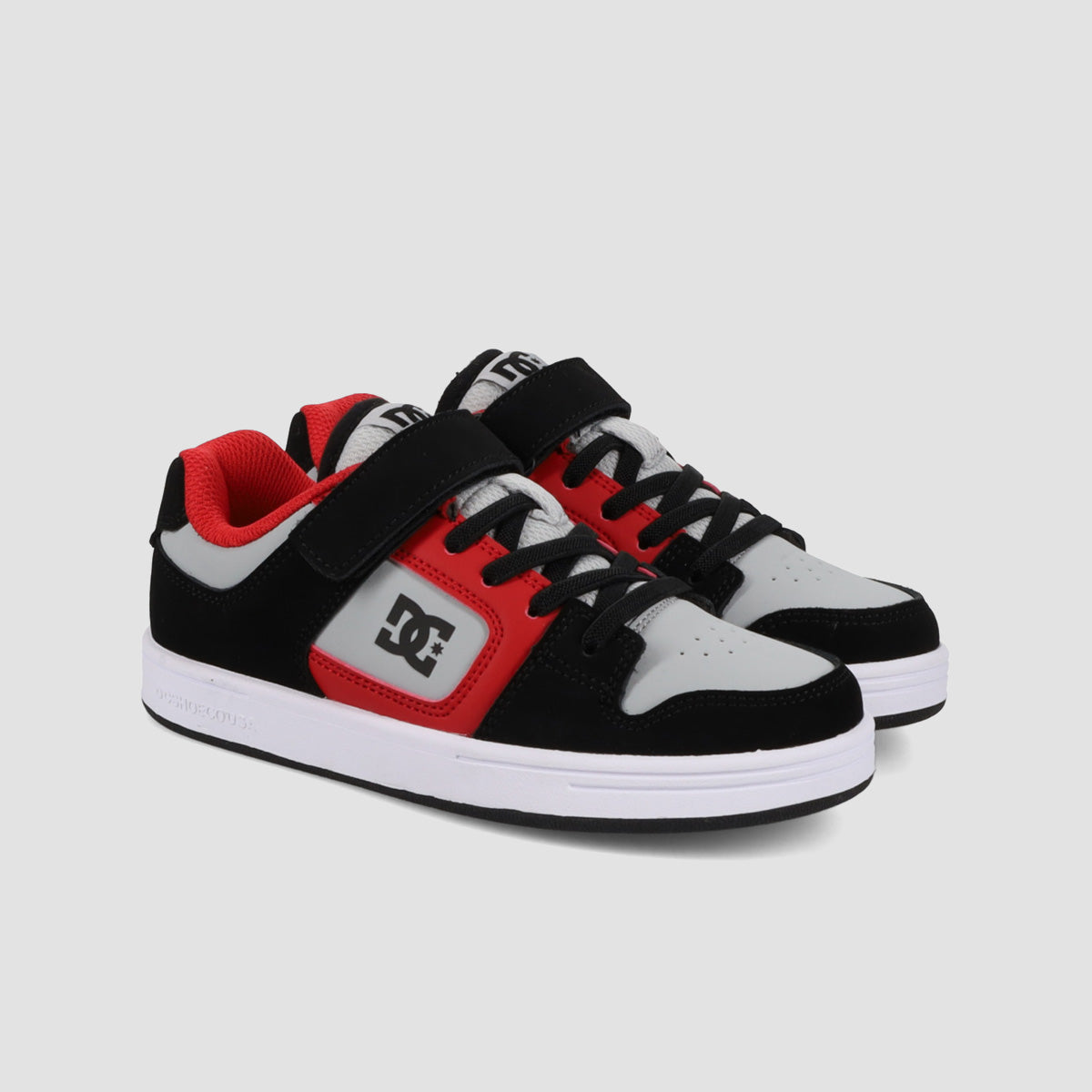DC Manteca 4 V Shoes - Black/Grey/Red - Kids