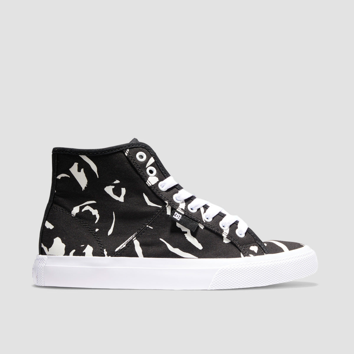 DC Manual Hi TX SE Shoes - Black/Print - Womens