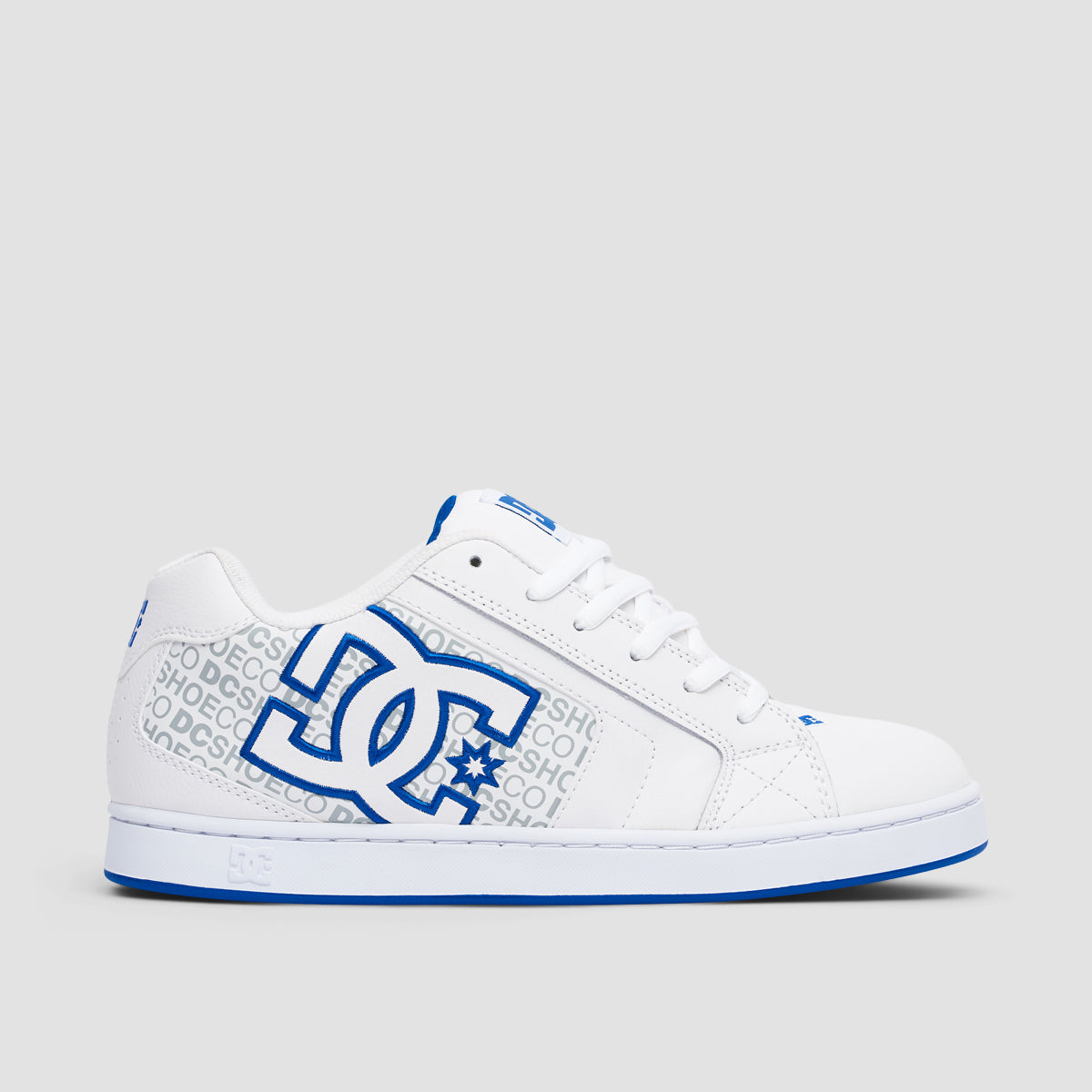 DC Net Shoes - White/Grey/Blue
