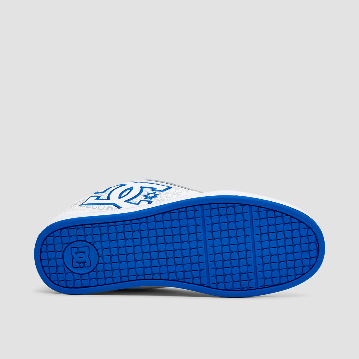DC Net Shoes - White/Grey/Blue
