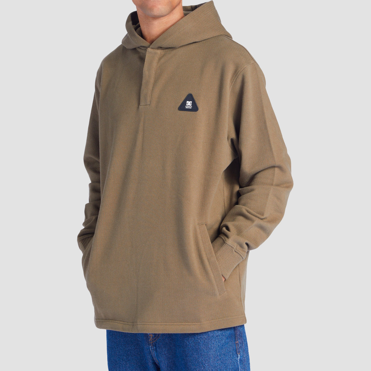 DC Offpeak Henley Pullover Hoodie Capers