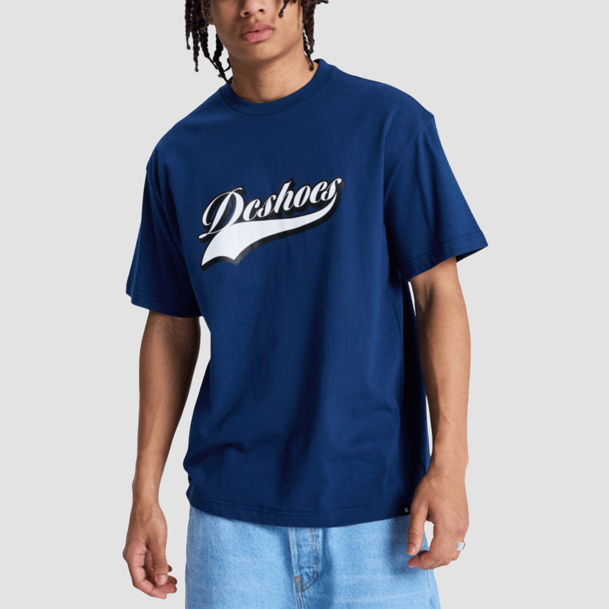DC Old Fashion T-Shirt Estate Blue