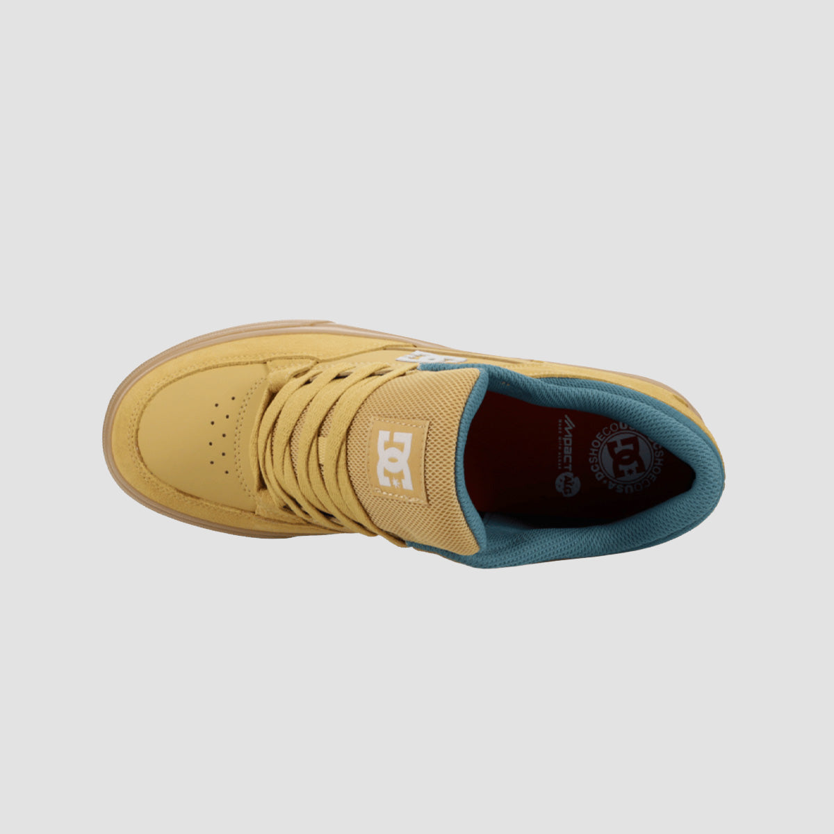 DC Onyx S Shoes - Tan/Teal/Gum
