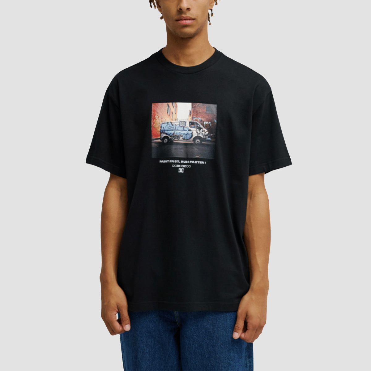 DC Painted Van T-Shirt Black
