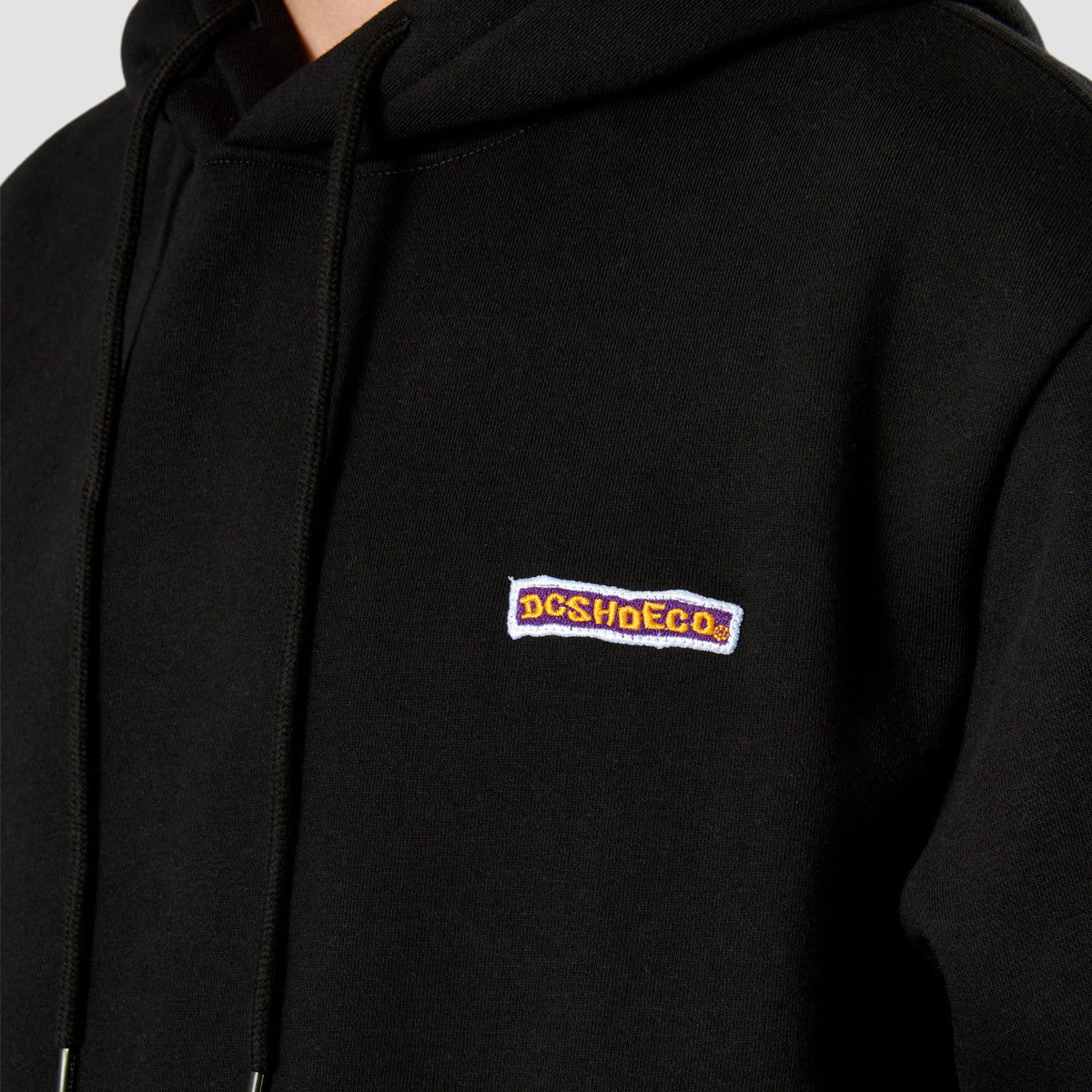 DC Patchit Pullover Hoodie Black