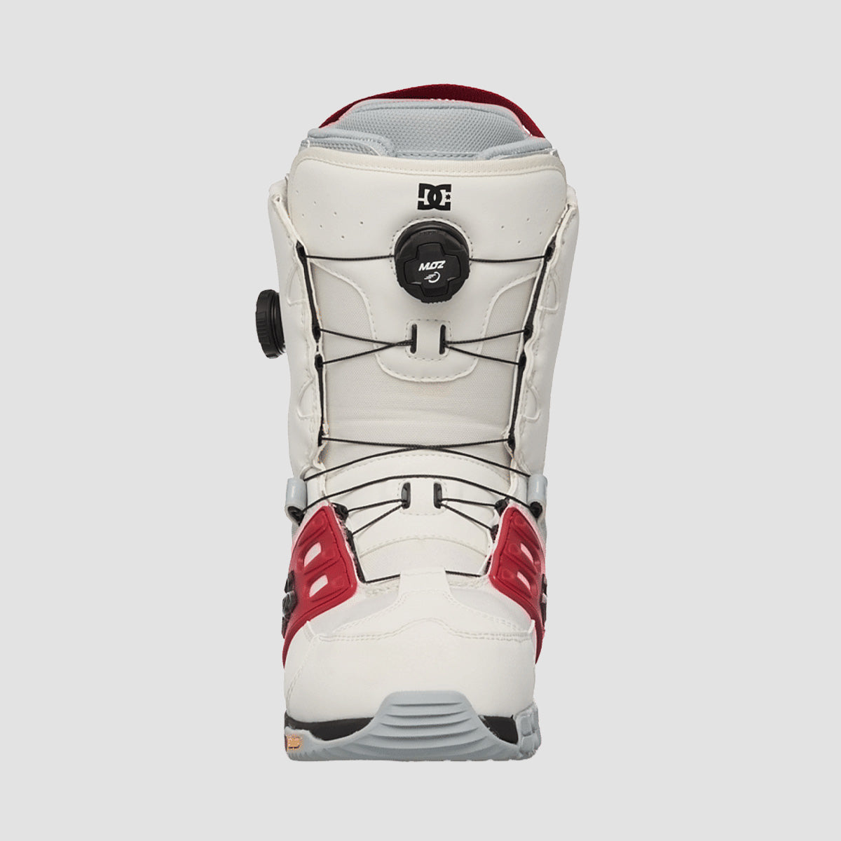 DC Phantom MOZ Snowboard Boots Lily White/Red