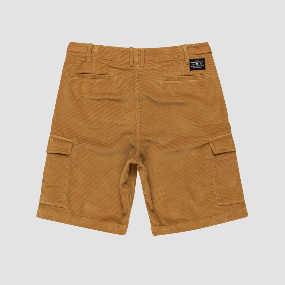 DC Pipeline Corduroy Cargo Shorts Medal Bronze