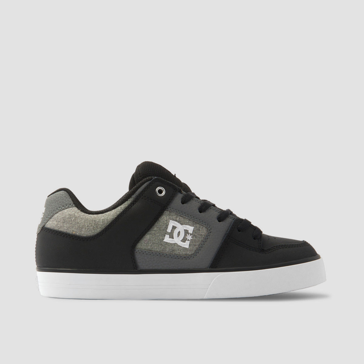 DC Pure Shoes - Black/White/Armor