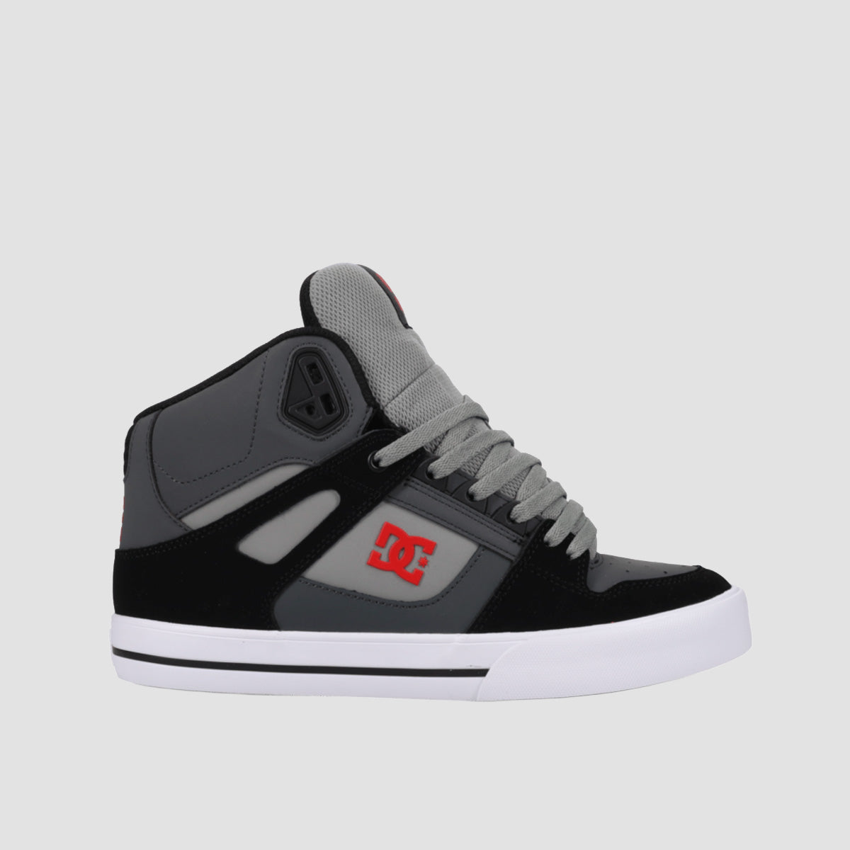 DC Pure High-Top WC Shoes - Black/Grey/Red