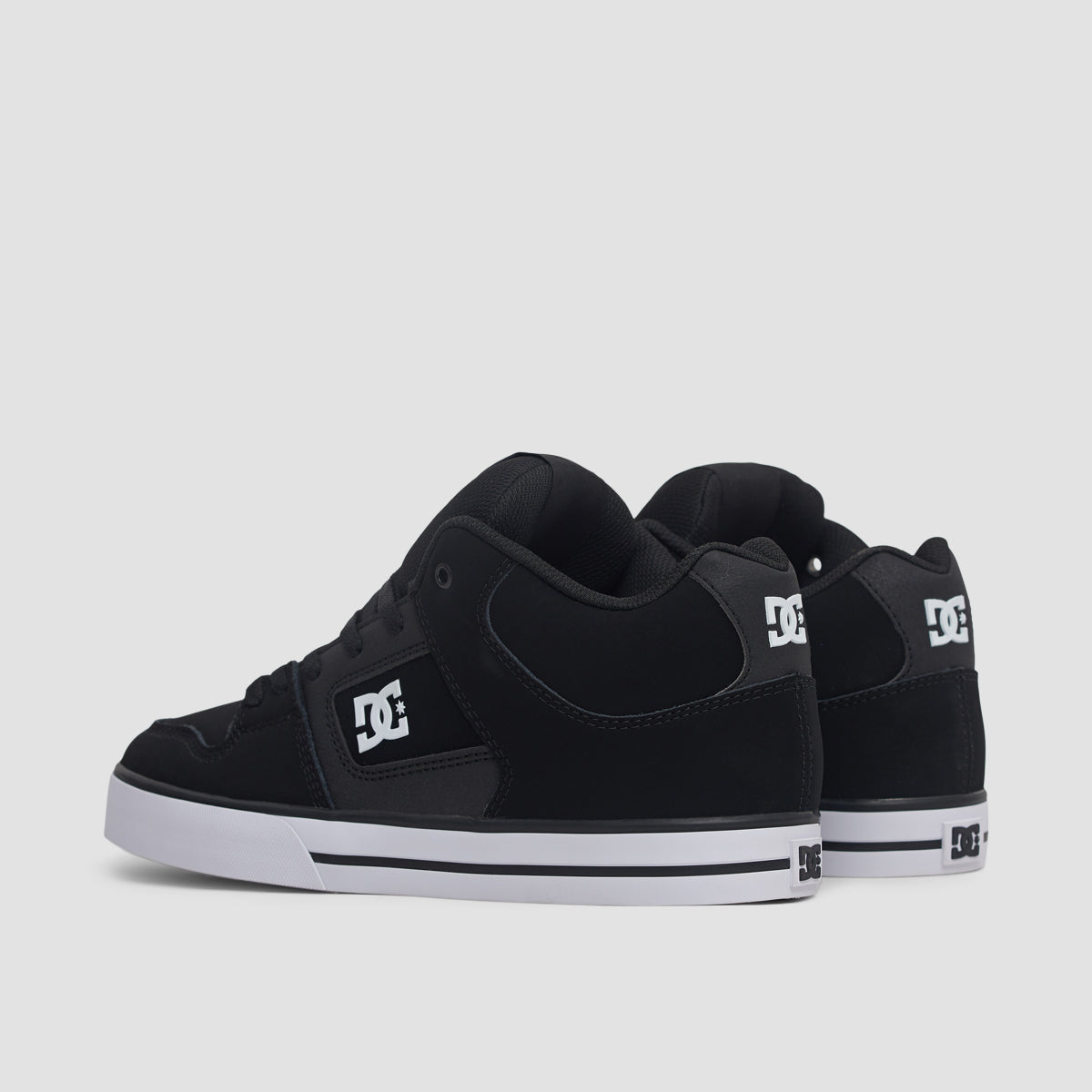 DC Pure Mid Shoes - Black/White