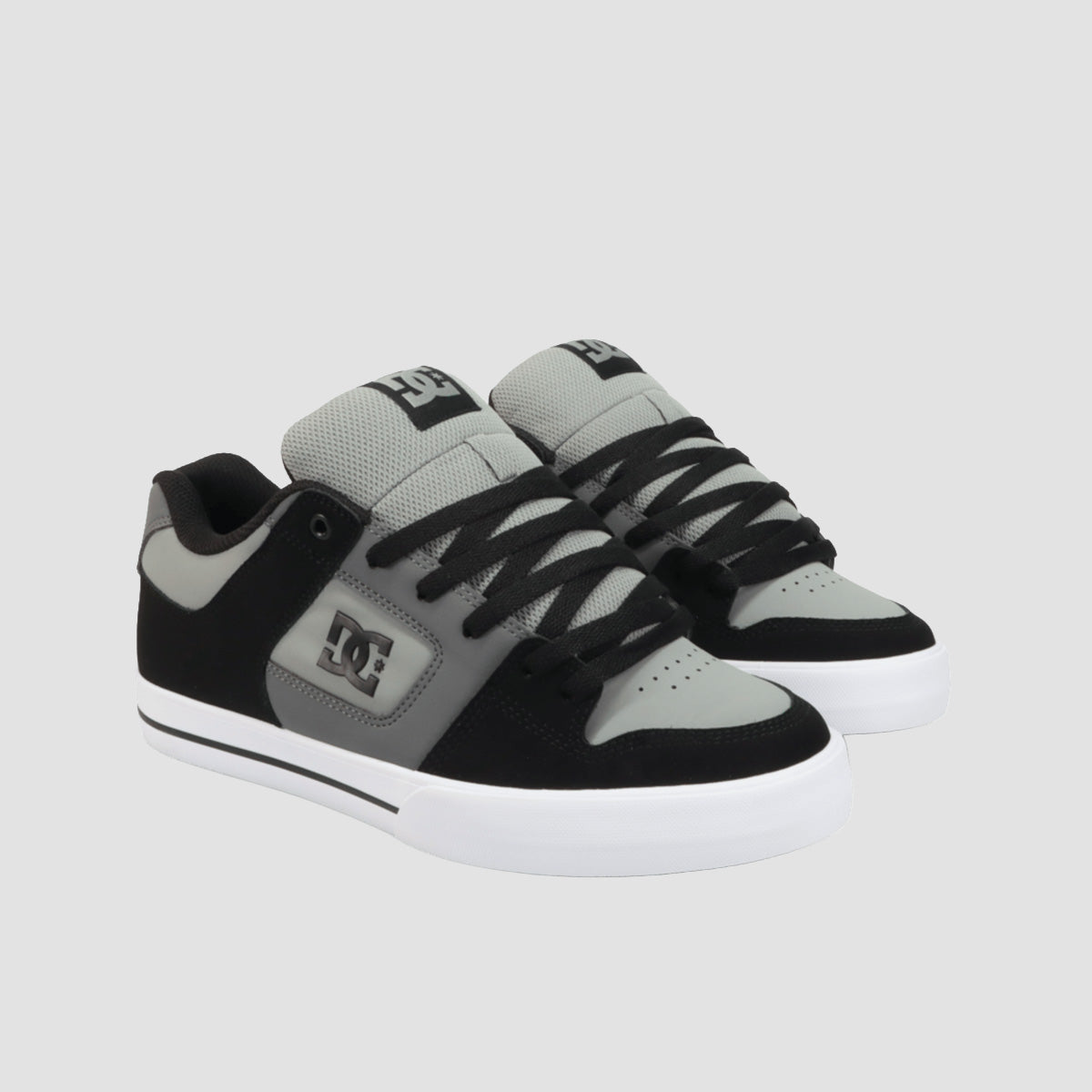 DC Pure Shoes - Black/Dark Grey/Grey