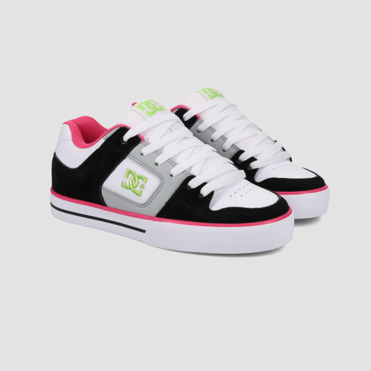 DC Pure Shoes - Black/Multi/White - Womens
