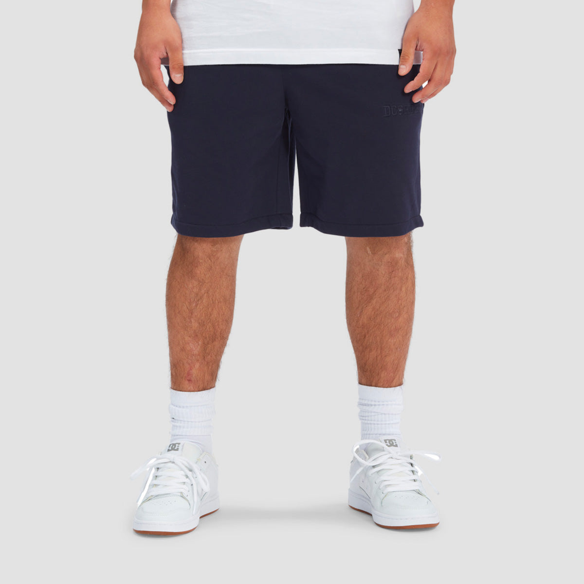 DC Riot 2 Sweat Shorts Navy Blazer