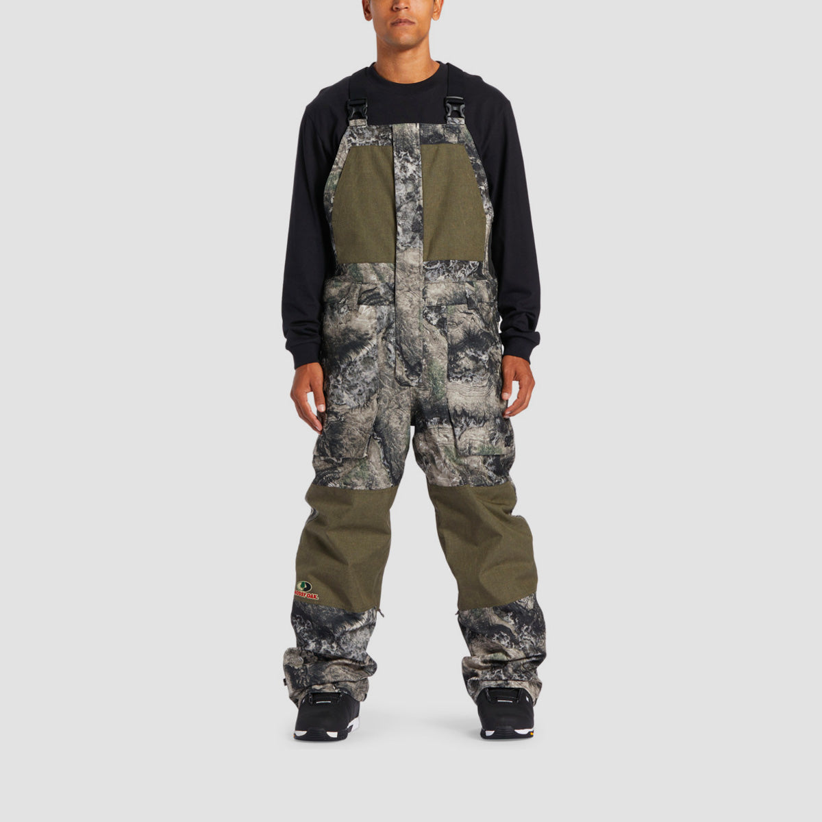 DC Shadow Snow Bib Pants Mossy Oak Terra Coyote Camo