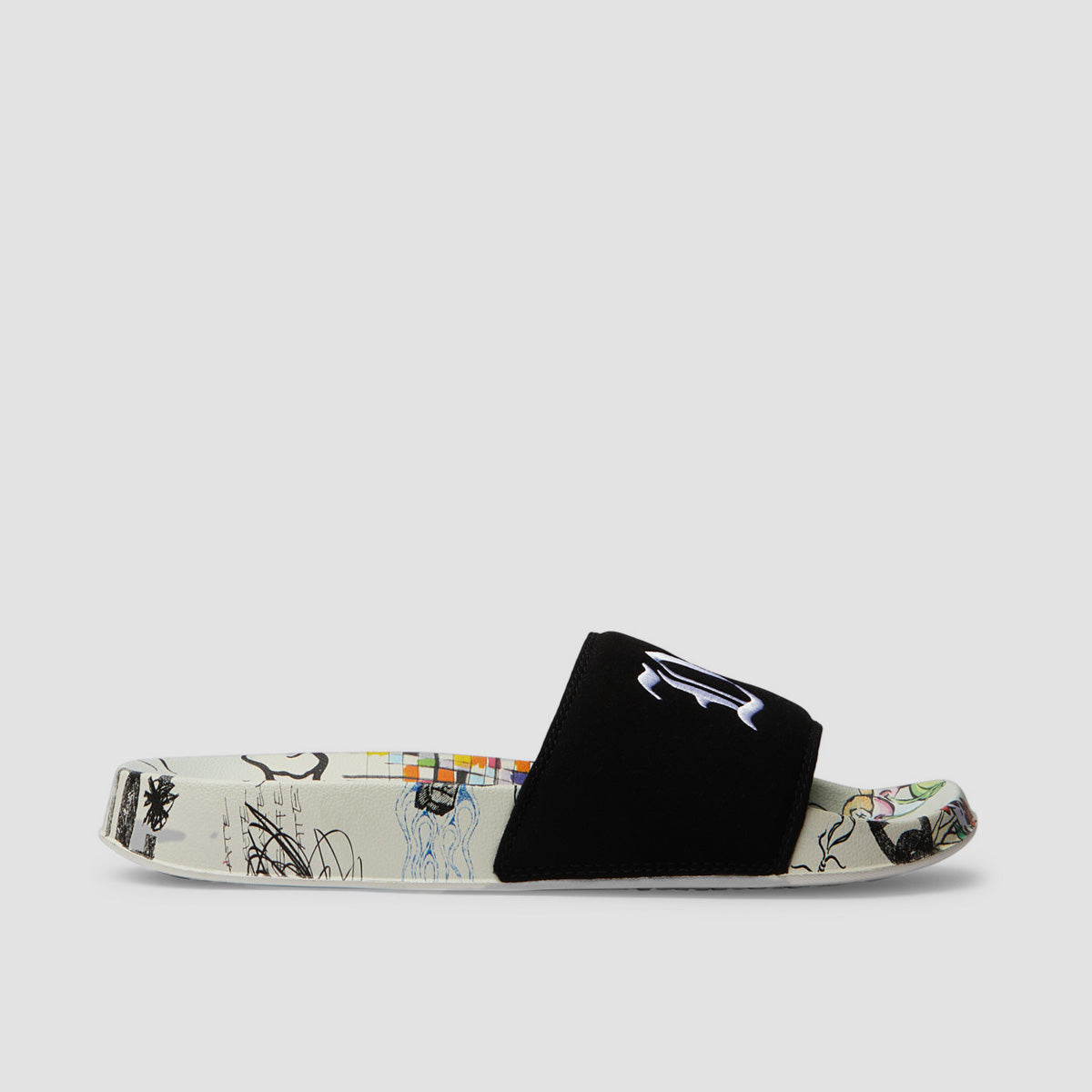 DC Slide SE Sandals - White/Multi