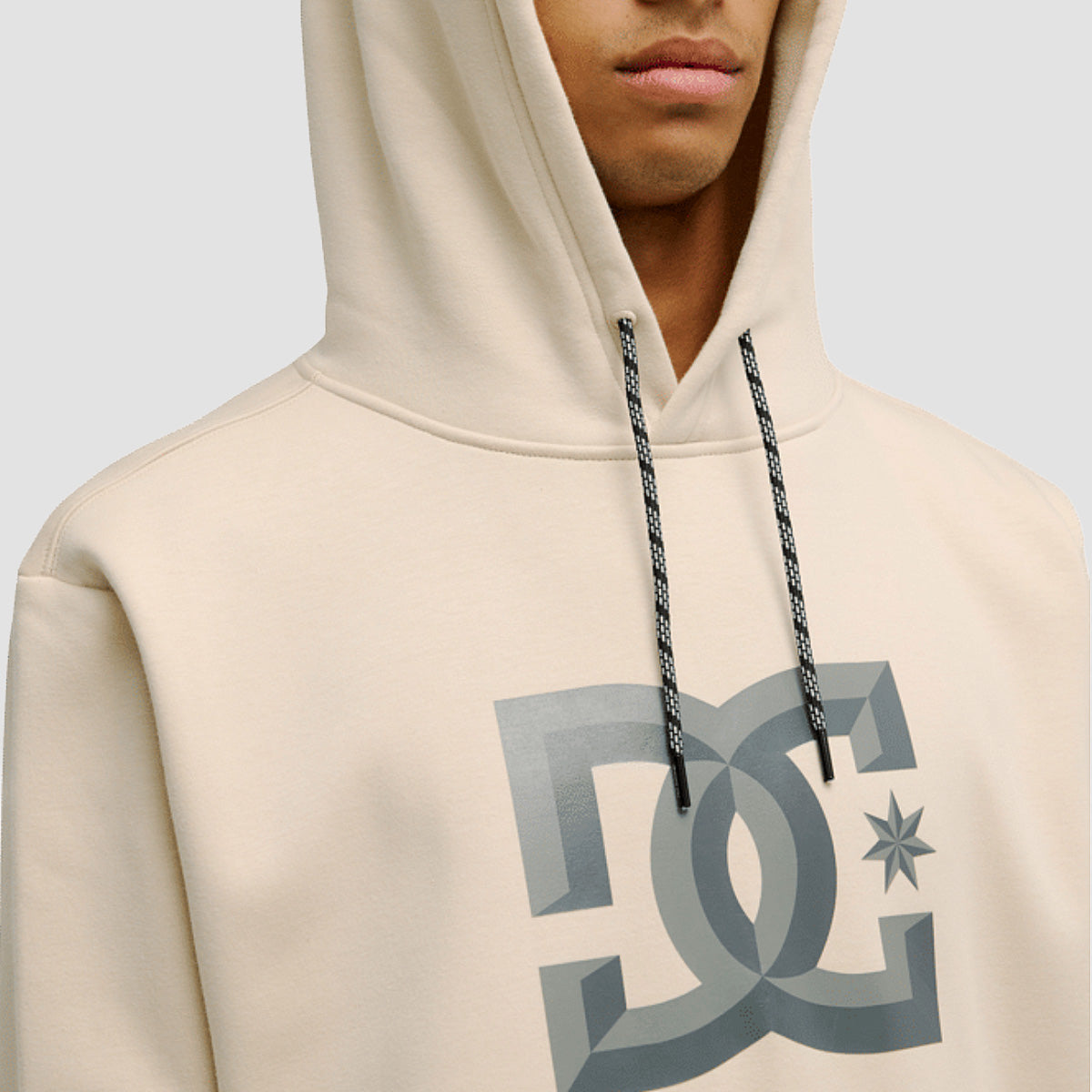 DC Snowstar Snow Pullover Hoodie Oatmeal