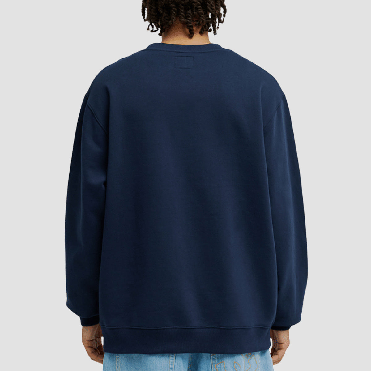 DC Spot Crew Sweatshirt Black Iris