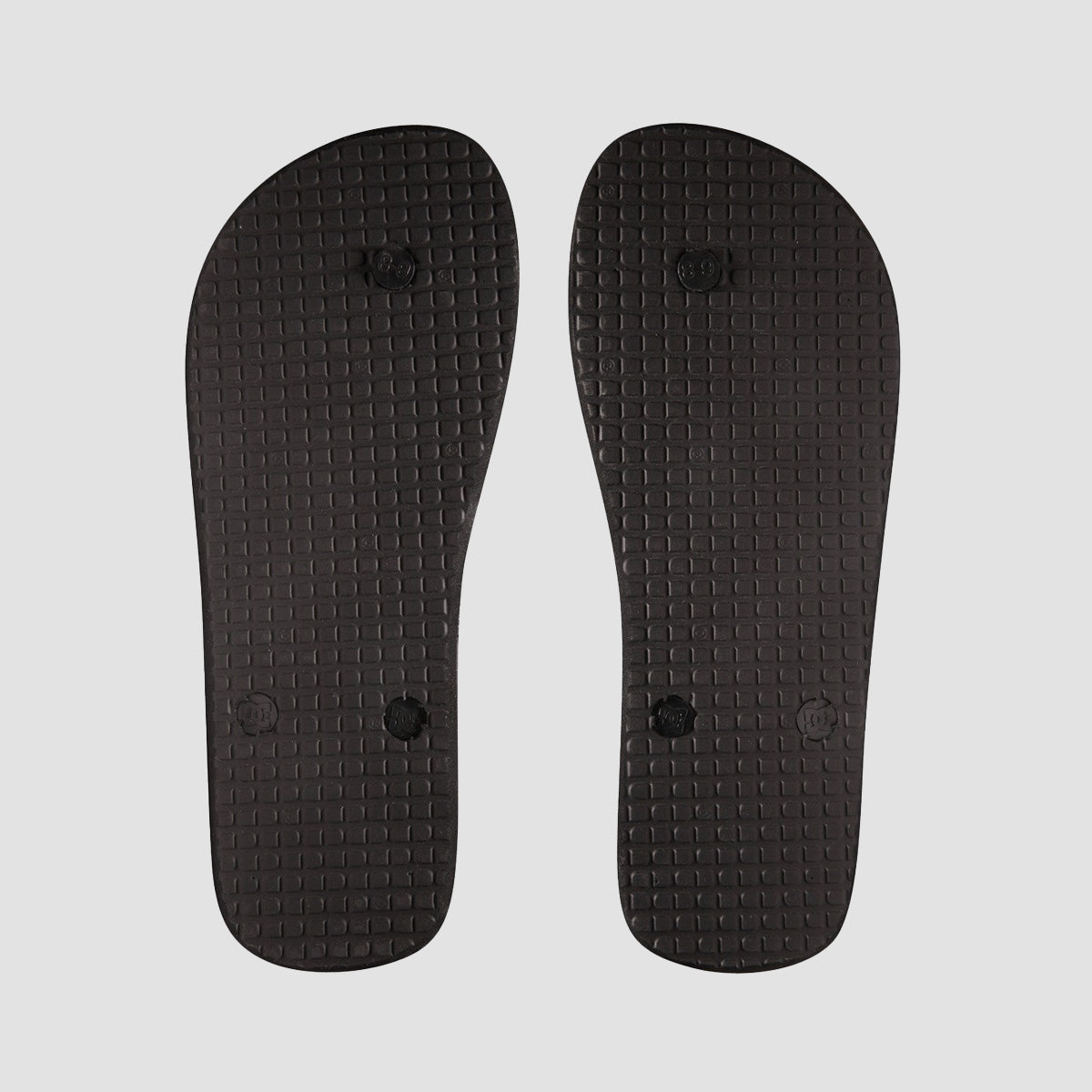 DC Spray Flip Flops Black/Aqua