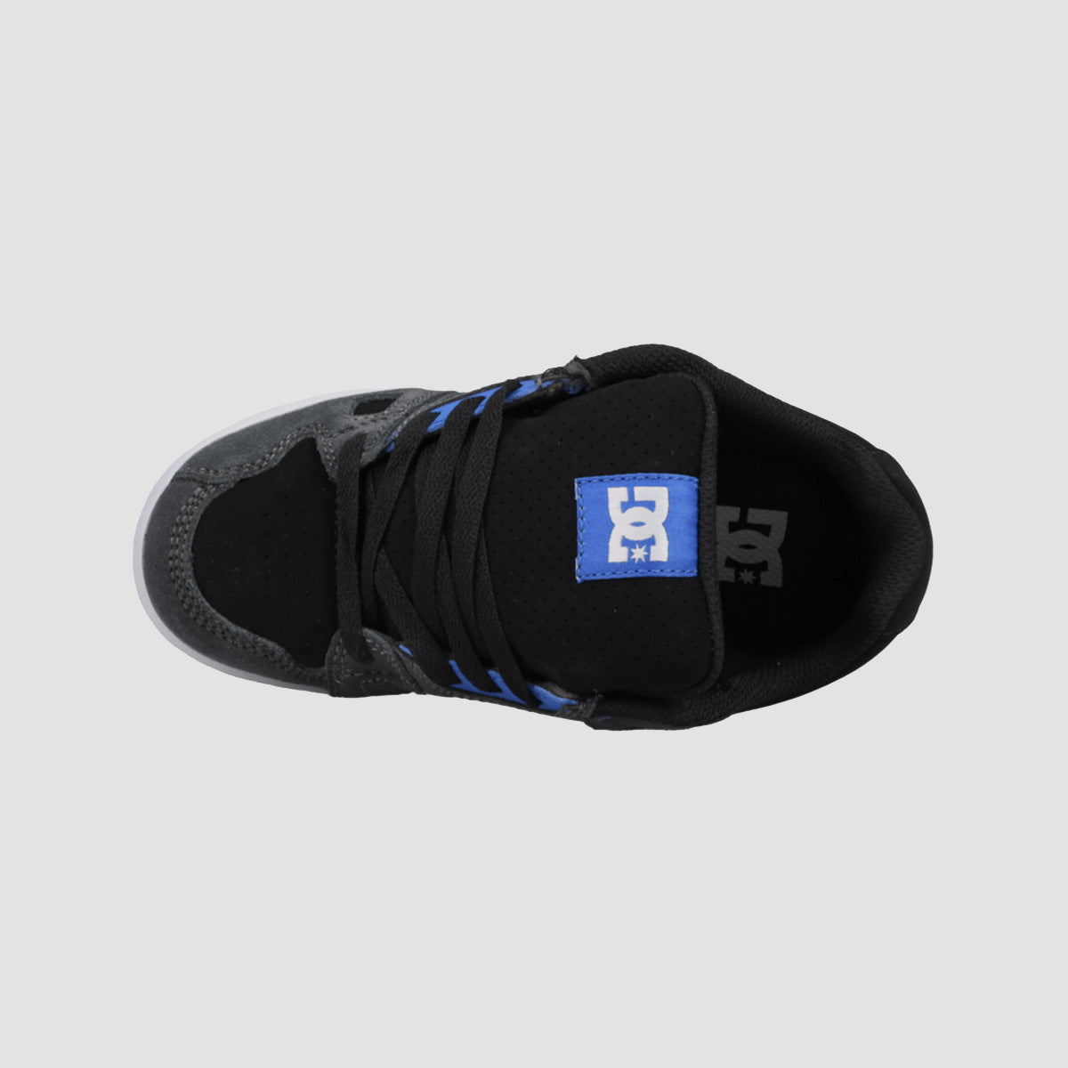 DC Stag Shoes - Grey/Black/Blue - Kids